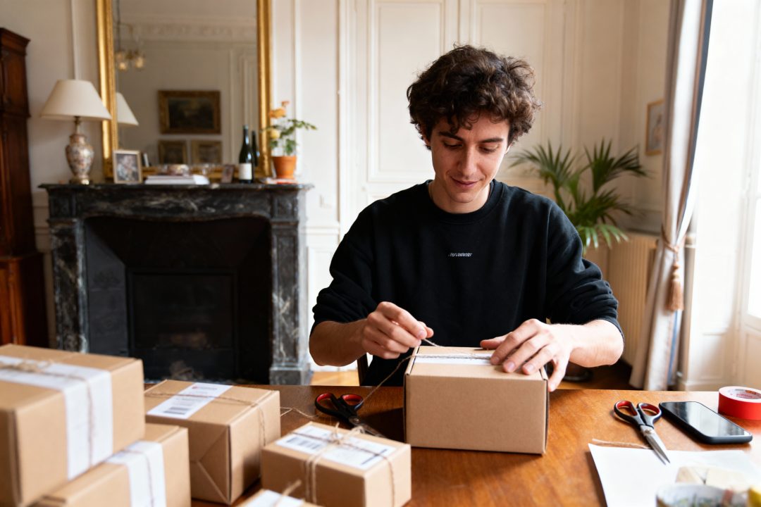 travailler les emballages à domicile